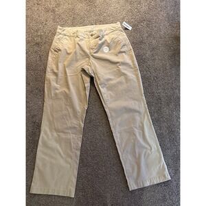 Old Navy Khaki Tan Bootcut Pants Size 16 Womens Plus Size Casual